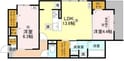 D-Room我孫子西の間取図