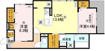 間取図 D-Room我孫子西