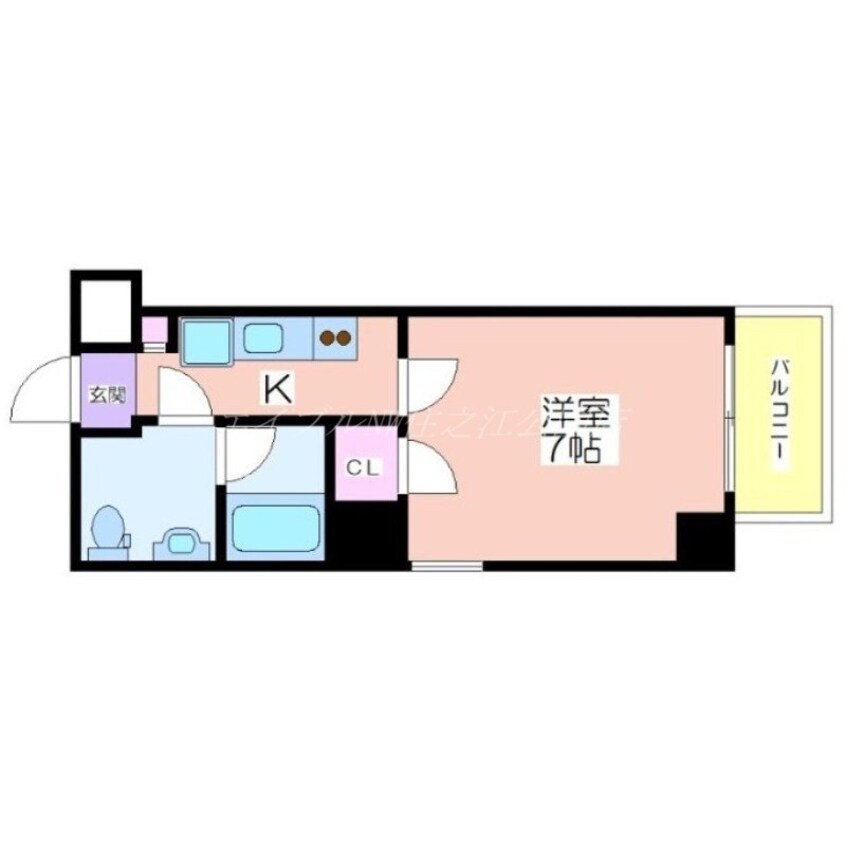 間取図 FDS KOHAMA WEST