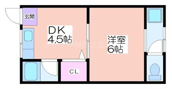 間取図 白秋ビル