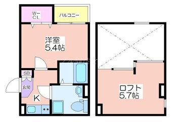 間取図 フィエスタ北島