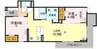 Passaro　Grande　墨江EAST 2LDKの間取り