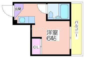 間取図 粉浜ハイツ