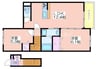 Casaあびこ道 2LDKの間取り