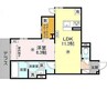 Passaro　Grande　墨江WEST 1LDKの間取り