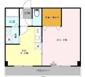 間取図 双輪建物第八コーポ