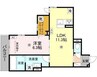 Passaro　Grande　墨江WEST 1LDKの間取り