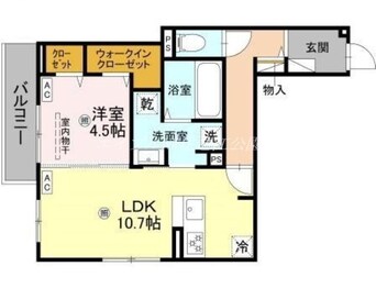 間取図 Passaro　Grande　墨江WEST