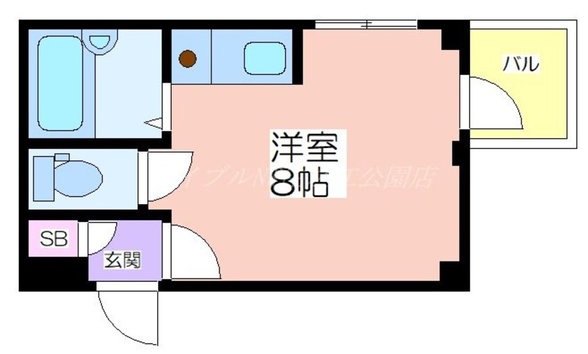 間取図 ラムセス西住之江