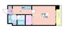 FDSamore 1Kの間取り