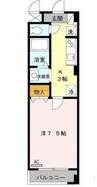 エルロード住吉７号館 1Kの間取り
