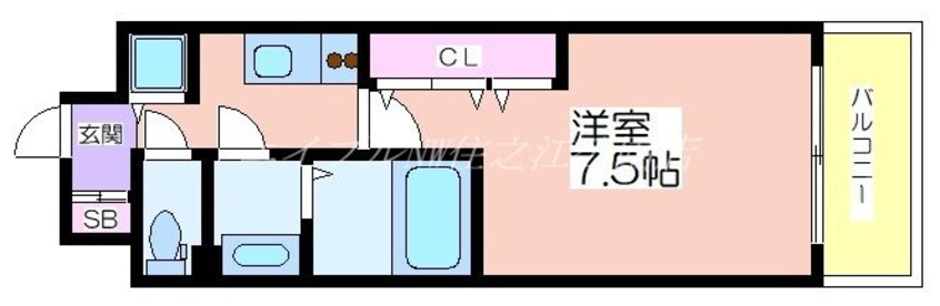 間取図 Luxe我孫子