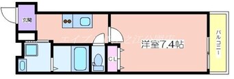 間取図 フジパレスあびこ駅東Ⅴ番館