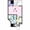 アネックスイシハラ 1Kの間取り