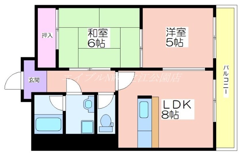 間取図 シャトーみかげ