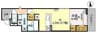 D-residence安立 1LDKの間取り