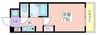 Friendship1（フレンドシップ） 1Kの間取り
