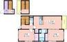 Casaあびこ道 2LDKの間取り