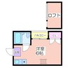 ザ・インペリアルコート御崎サウスタワー（旧フォンタルT2） 1Rの間取り