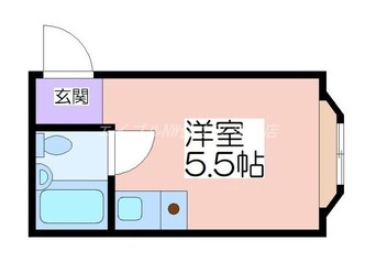 間取図 浜口エコーハイツ