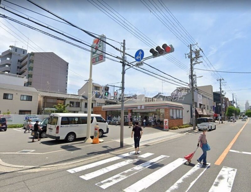 セブンイレブン大阪御崎1丁目店(コンビニ)まで165m プレアール住之江公園Ⅳ