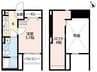 Loft MD 1Kの間取り