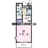 サル　ドゥ　セジュール 1Rの間取り