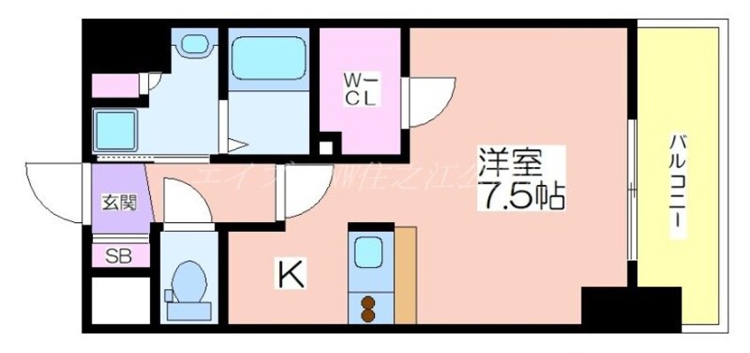 間取図 SOFIA住吉大社