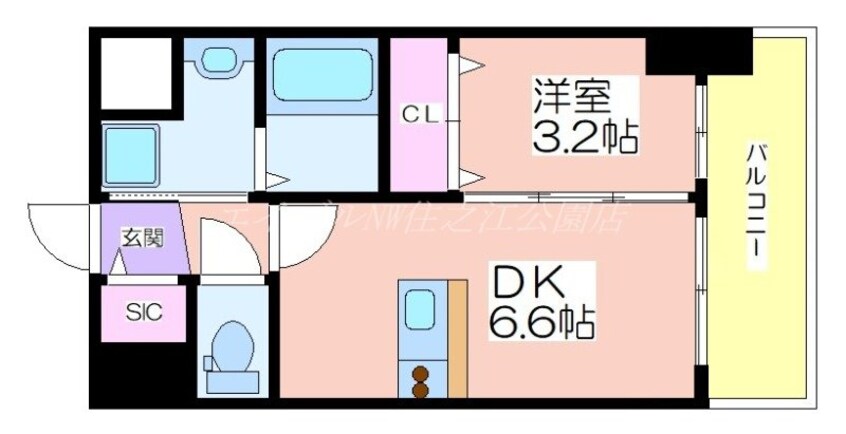 間取図 SOFIA住吉大社