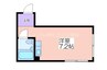 メゾン美樹 1Rの間取り