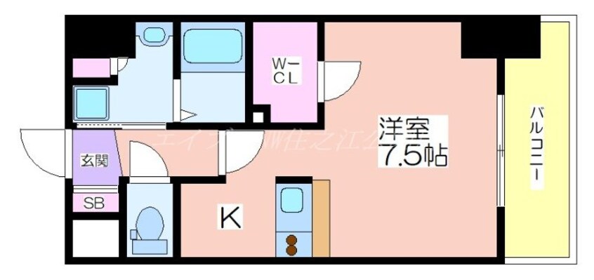 間取図 SOFIA住吉大社