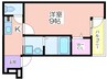 フジパレス西住之江ウエスト 1Kの間取り