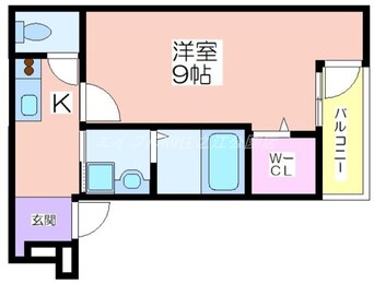 間取図 フジパレス西住之江ウエスト