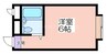 我孫子第2シャルマン 1Rの間取り