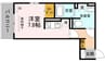 セジュールたまで 1Rの間取り