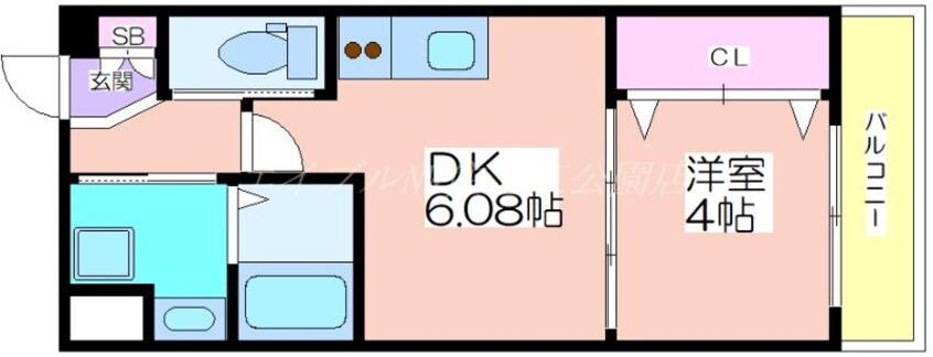 間取図 テラ山之内Ⅰ