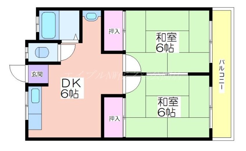 間取図 和幸マンション