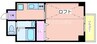プラタ３ 1Kの間取り