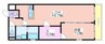 ワイハイツ栄和 1LDK+Sの間取り