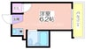 ディノ玉出 1Rの間取り