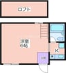 リー・アートビル 1Kの間取り
