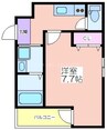 フジパレス住吉山之内 1Kの間取り