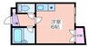 グランコーポ我孫子 1Rの間取り