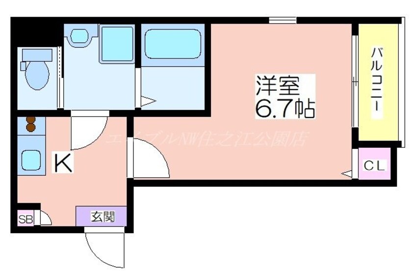 間取図 南大阪ミカーサ