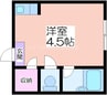 サンローズ小林 1Rの間取り