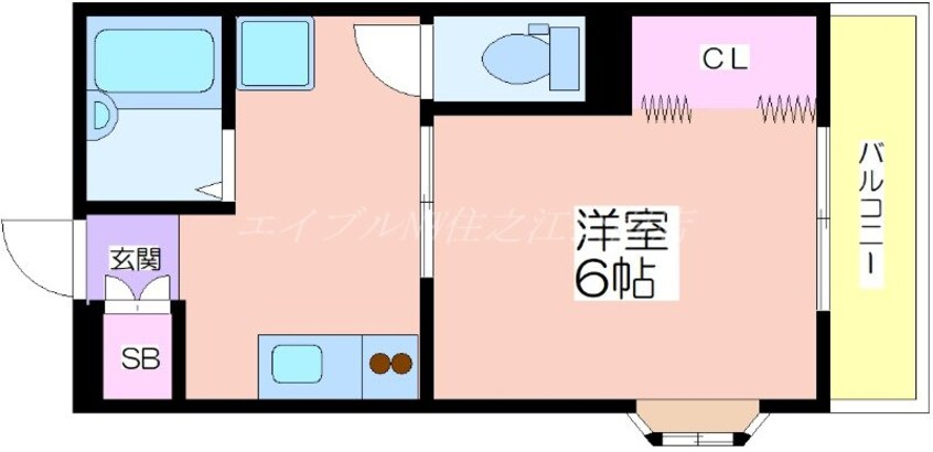 間取図 美里マンション