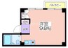 ボンジュール花や 1Rの間取り