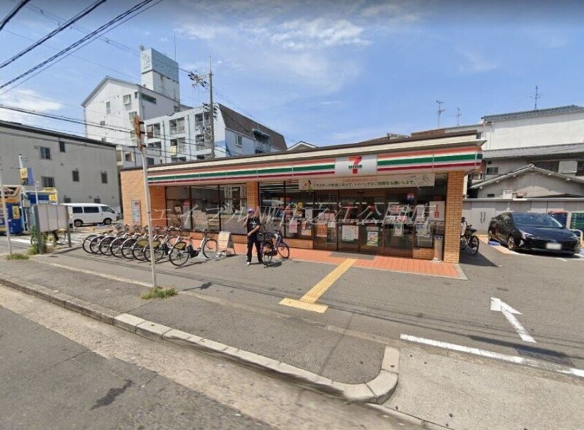 セブンイレブン大阪中加賀屋3丁目店(コンビニ)まで31m トチタテビル