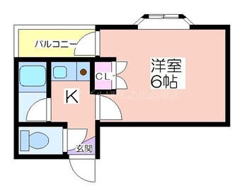 間取図 リヴァー住之江A棟