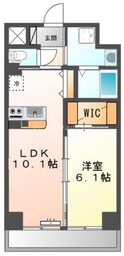 エイチ・ツーオー清水丘の間取図